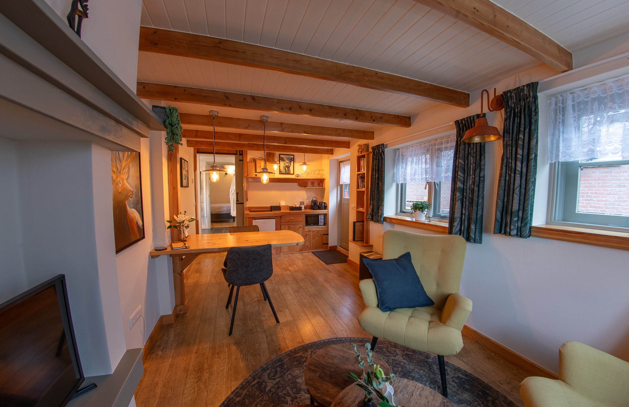 Het Bakhuisje woonkamer